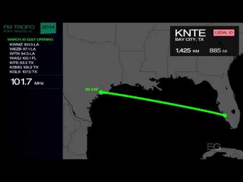 FM DX from Fort Myers (Spring 2014 Tropo Season)