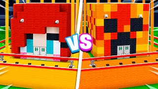 MOST Secure House Battle vs My Little Sister! - Minecraft