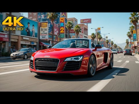 Grand Theft Auto 5 4K Ultra Graphics Gameplay Part 2 - GTA 5 4K 60FPS PC Realistic 4K Car Chase!
