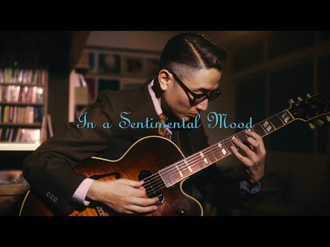Plays Standards 【 I 】" in a sentimental mood " December , 2021. Jazz guitar and bass duo