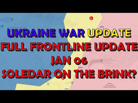 Ukraine War Update (20230106): Full Frontline Update - Soledar on the Brink?