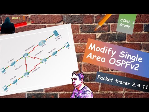 2.4.11 Packet Tracer – Modify Single-Area OSPFv2