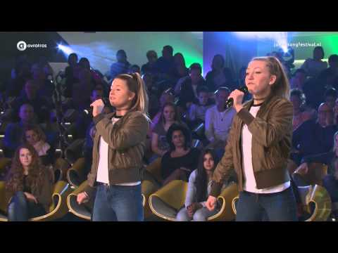 Noa en Melissa - Nobody's Perfect | Finale auditie Junior Songfestival 2015