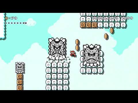 Donkeymint Vault: Cumulonimbleness (Super Mario Maker 2)