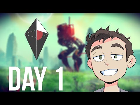 NO MAN'S SKY | Are Those Dinosaurs? Captain's Log: Day 1