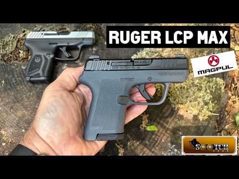 Magpul Edition Ruger LCP Max 380 ACP Gun Review