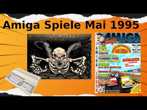 So waren Amiga Spiele im Jahre 1995 Mai vor 30 Jahren - eine Zeitreise für Retro Liebhaber