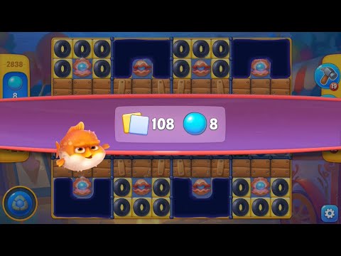 Fishdom. Hard Level 2838