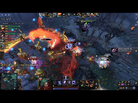 Yatoro Aghanim Disperser Anti Mage against  Pure- Monkey King