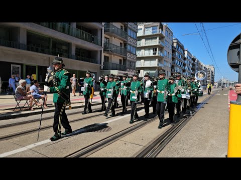Showband K.D.O. Groessen Garnaalstoet Oostduinkerke Koksijde 2025 | Endgame, Daddy CooL, +2