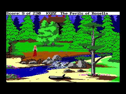 King's Quest IV: The Perils of Rosella - Complete Walkthrough / Playthrough HD