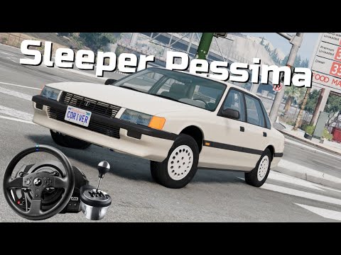 Sleeper Ibishu Pessima drifting in traffic with T300RS GT Edition [ BeamNG.drive | West Coast, USA ]