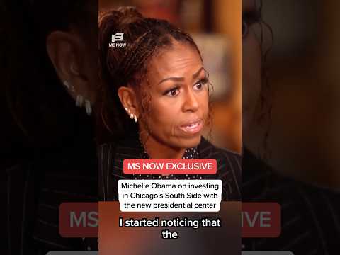 Michelle Obama on investing in Chicago's South Side with the new presidential center