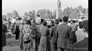 preview picture of video 'Рубцовск, открытие памятника Ленину 1960г.'