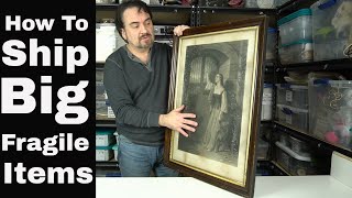 How To Safely Ship Big Picture Frames & Mirrors Complete With Glass