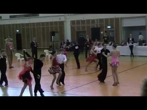 Fabian Glatz und Nikola Matthies-Schubert. Messermännchen 2013, Junior I C