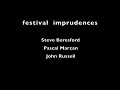 Steve Beresford & Pascal MARZAN & John RUSSELL trio