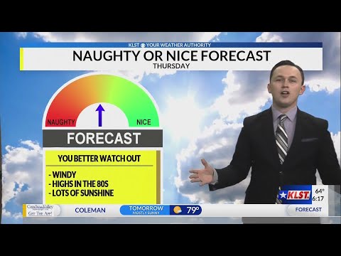 KLST PM Forecast: Wednesday, December 4th, 2019
