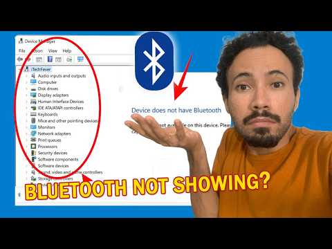 Fix Bluetooth Not Showing In Device Manager On Windows 11 or 10