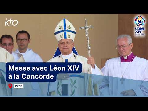 Messe avec Léon XIV à la Concorde (Paris)