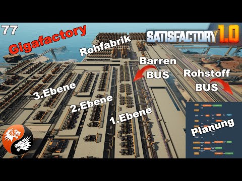 Fabrikstruktur und Planung einfach erklärt! - Build Tips - Satisfactory 1.0  Ep.77