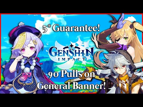 5 Star Guaranteed after 90 Pulls! Weapon or Character? Genshin Impact!