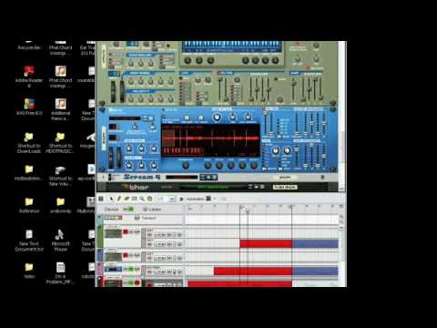 Making a HipHop TRACK on Reason 4.0 Part 1
