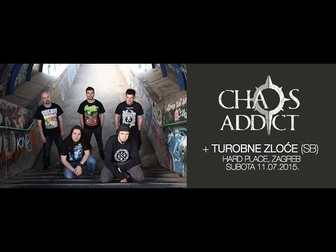 CHAOS ADDICT [video najava] HARD PLACE 11.07.2015. ᴴᴰ