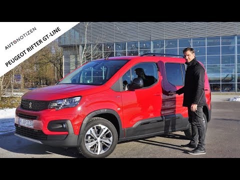 Peugeot Rifter Allure GT-Line PureTech 110 2019 Fahrbericht, Test, Review