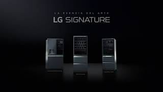 LG Descubre la nueva Vinoteca Gourmet LG SIGNATURE anuncio