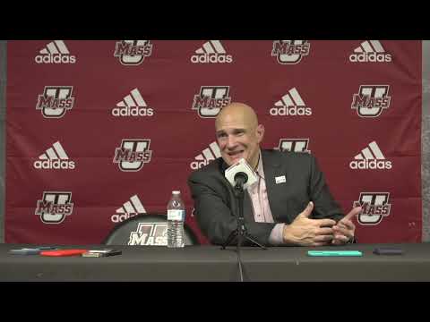 UMass MBB | Postgame Press Conference vs Richmond | 1.25.23