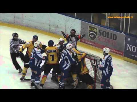 MMKS Podhale Nowy Targ vs. TH Aksam Unia Oświęcim - skrót