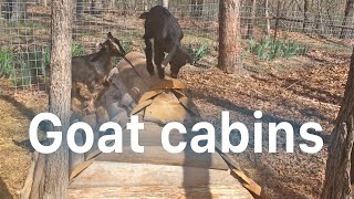 Tiny Home for Goats: Affordable DIY Goat Shelter cabin (off this Week for Christmas)