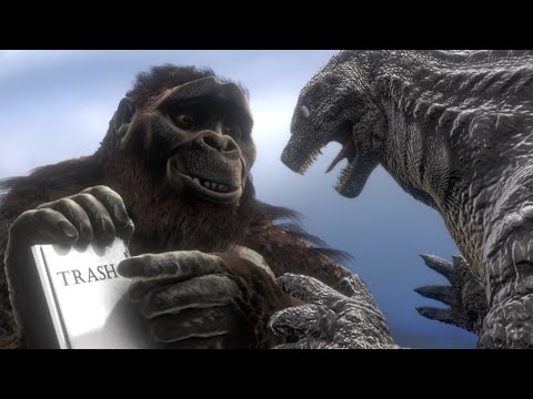 Godzilla is Trash -- Fan Animation