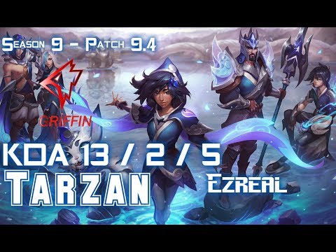 GRF Tarzan EZREAL vs LUCIAN ADC - Patch 9.4 KR Ranked