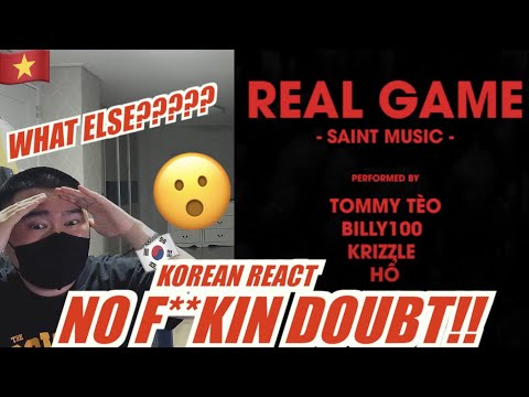 🇻🇳🇰🇷🔥Korean Hiphop Junkie react to TOMMY TÈO X BILLY100 X KRIZZLE X HỔ - REAL GAME (VN/ENG)