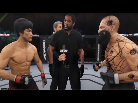 UFC 4 I Bruce Lee vs. King Spiders (EA Sports UFC 4)