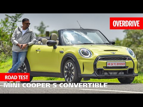 Top down in the 2021 Mini Cooper S Convertible