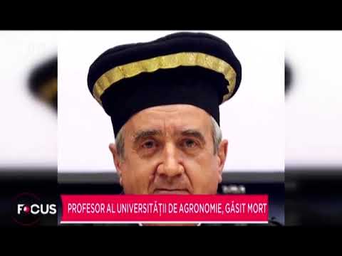 Profesor al Universității de Agronomie, găsit mort