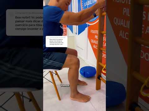 Exercício para fratura de tibia e fibula #Fisioterapia #exercícios #fratura