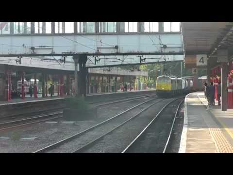 86638/86604 4m74 Coatbridge - Crewe liner, 1st July 2014