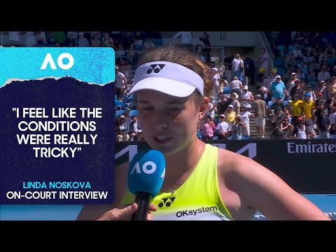 Linda Noskova On-Court Interview | Australian Open 2026 Second Round