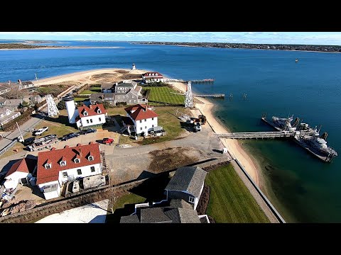 2019 Flying Santa visit to USCG STA Brant Point