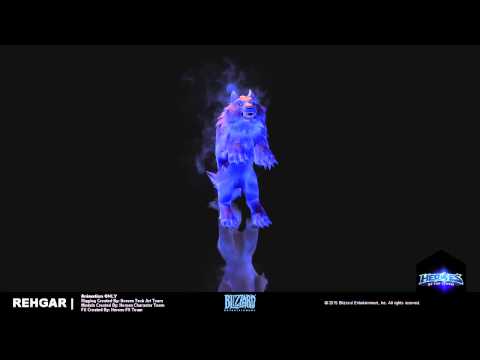 Heroes of the Storm - Rehgar (Animations)