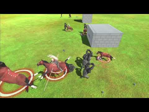 8 King Khung in night vs all units - Animal Revolt Battle Simulator