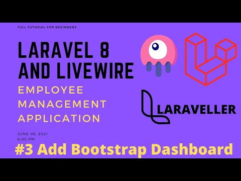 01 Laravel Livewire Tutorial Employees Management Project Setup Application