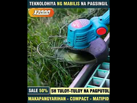 Bagong henerasyong hand-held lawn mower na na-import mula sa Germany