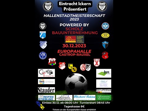 Finalrunde Hallenstadtmeisterschaft der Senioren 2023 (Europahalle C-R - Eintracht Ickern)