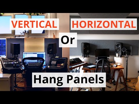 Acoustic Panel Placement: Hang Panels Vertical Or Horizontal? - AcousticsInsider.com