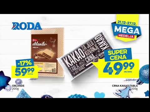 Roda I Mega nedelja 21.12 - 27.12.2018.